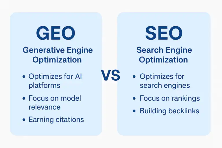 GEO vs SEO