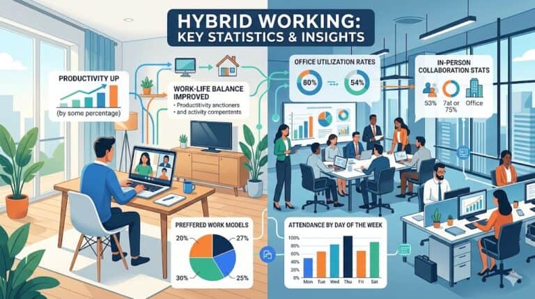 hybrid work statistics