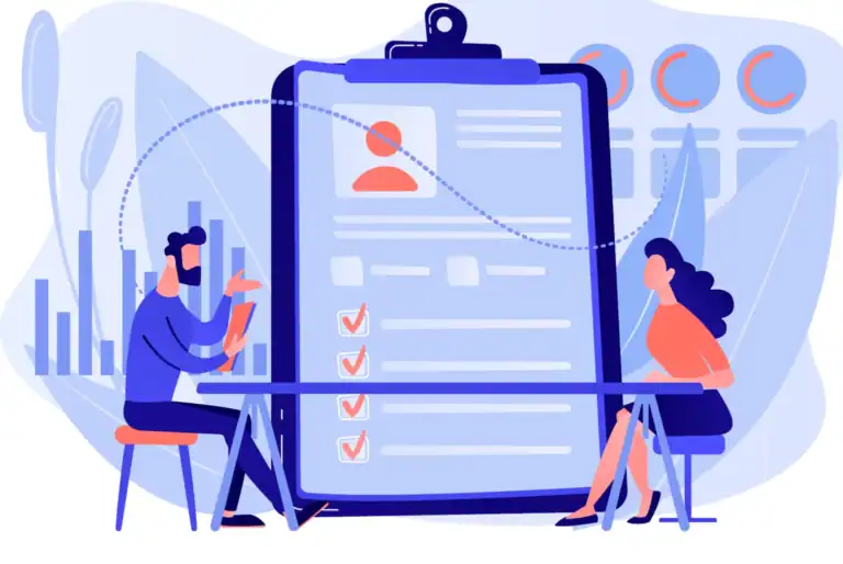 interviewing illustration