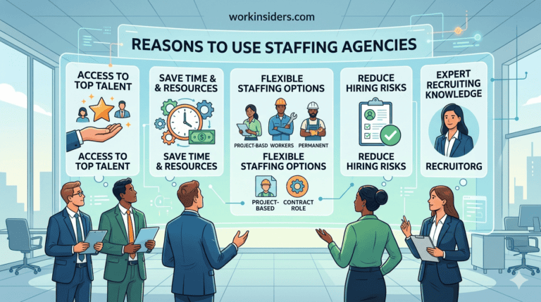 reasons to use staffing agencies