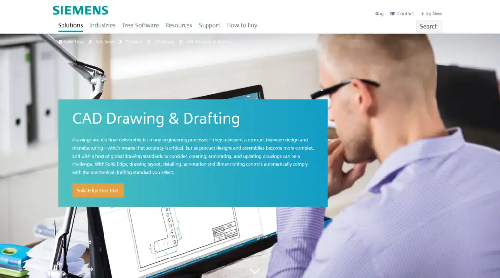 Solid Edge CAD software
