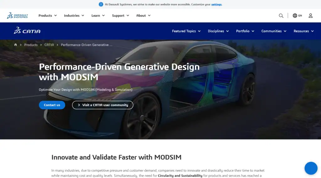 CATIA CAD software
