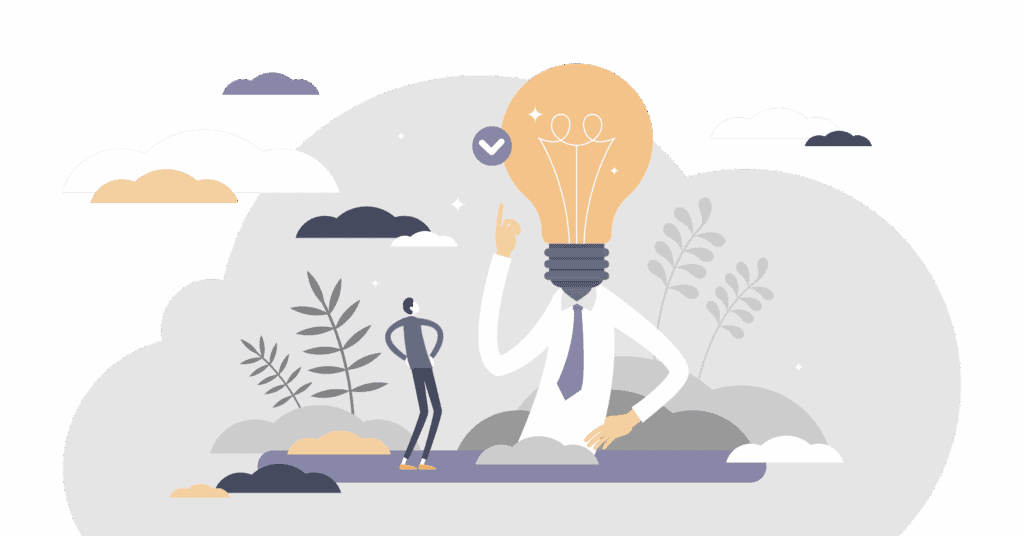eureka moment illustration