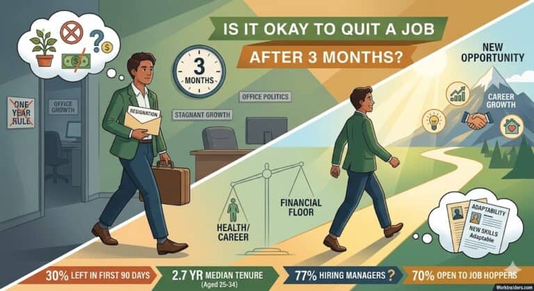 is it ok to quit a job