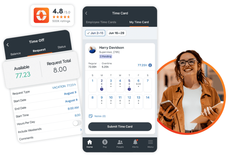 Paylocity: Mobile app