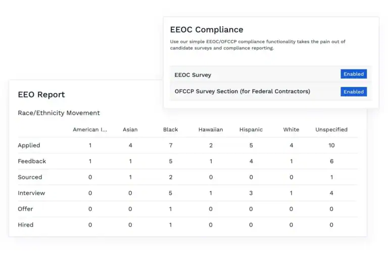 Breezy HR: EEOC options and report