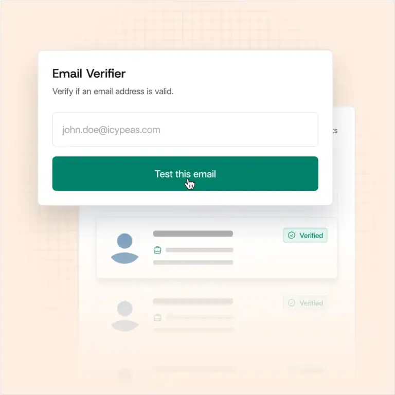 Icypeas: Email verifier