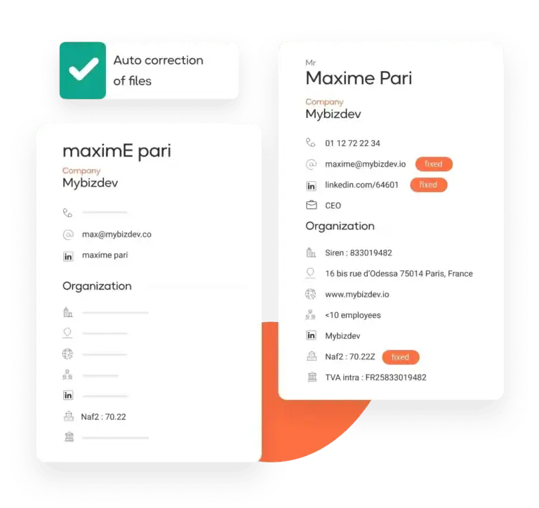 Dropcontact: Contact data cleaning