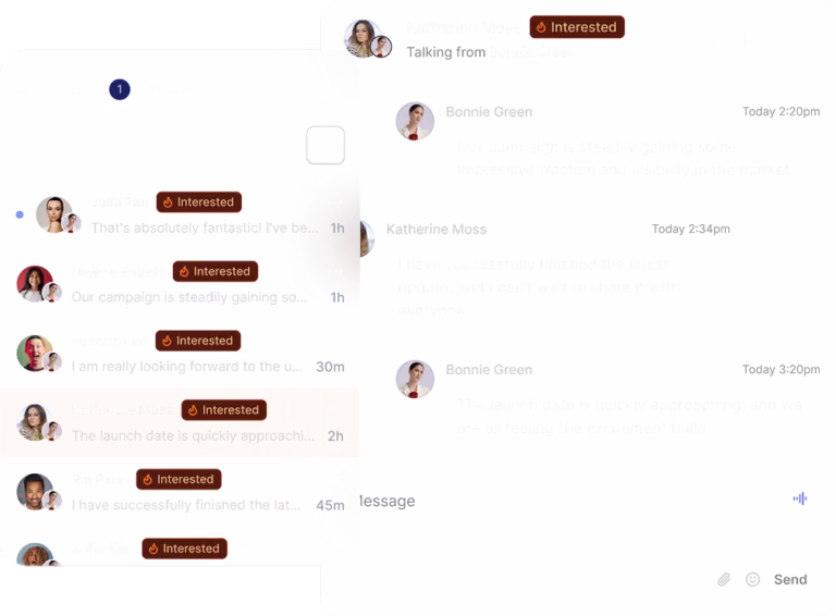 HeyReach: Unified inbox