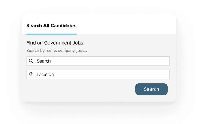 NEOGOV: Candidate search