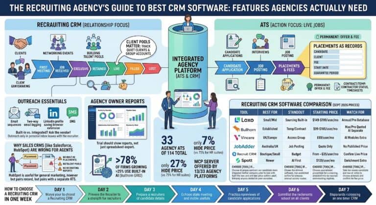 Best Recruiting CRM Software: Features Agencies Actually Need