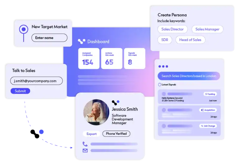 Cognism: Sales intelligence interface