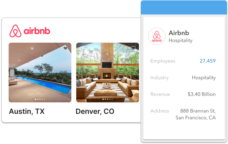 RocketReach: Company info in extension