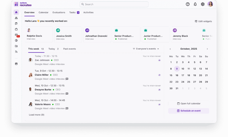 Recruitee: Hiring platform overview