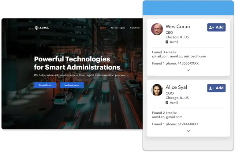 RocketReach: Find who works there