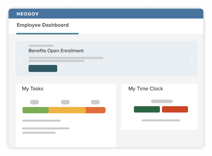 NEOGOV: HRIS dashboard