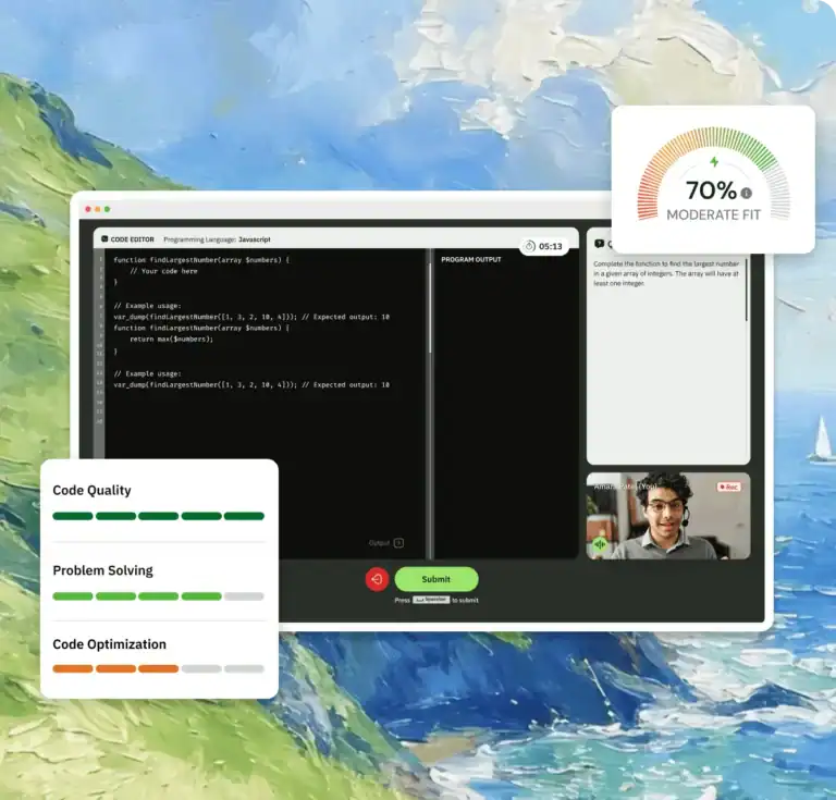 Hyring: AI coding interview