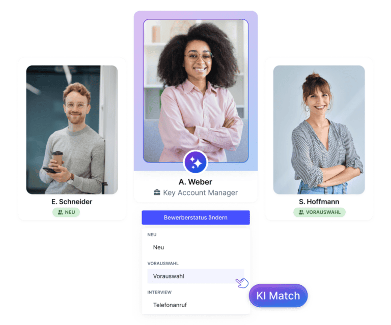 softgarden: AI match function
