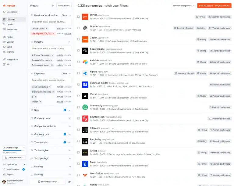Hunter: Product overview