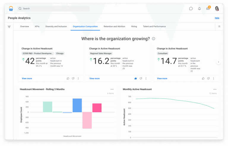 Workday: Workday People Analytics