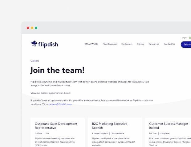 HireHive: Job widget on website