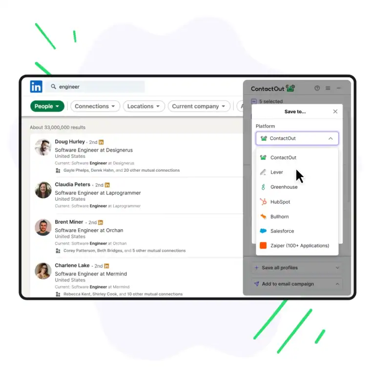 ContactOut: List building