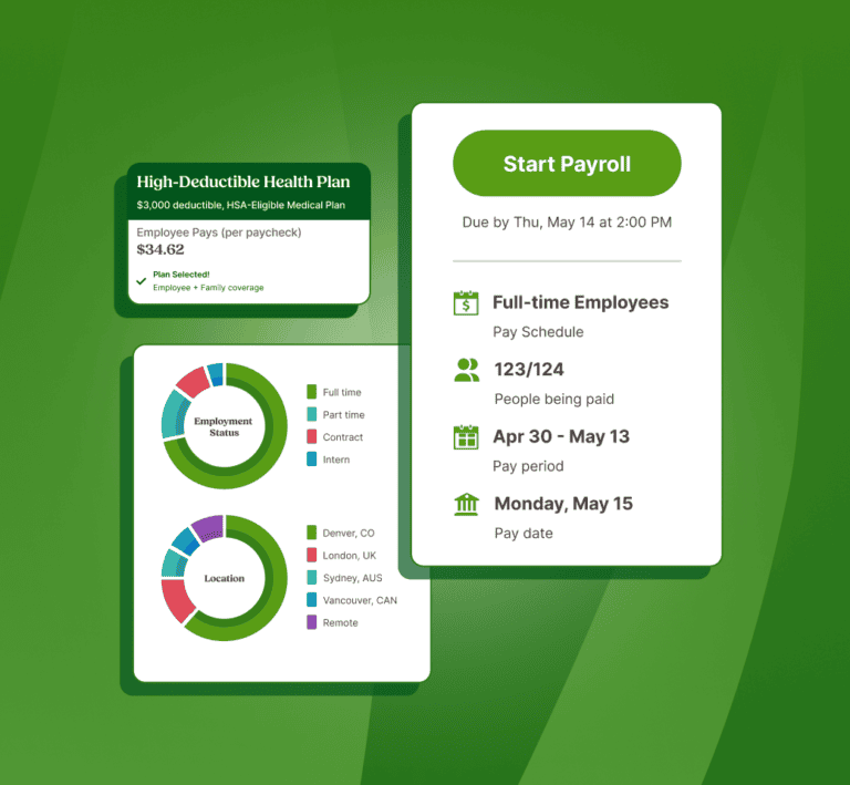 BambooHR: Payroll, time and benefits