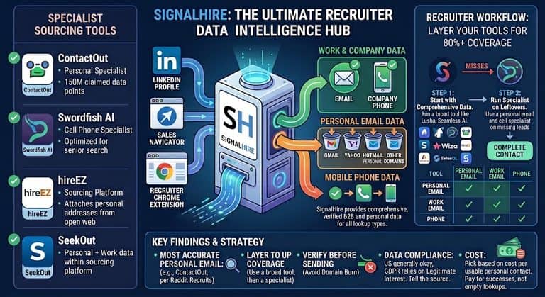 13 Best Recruiting Tools for Finding Personal Emails on LinkedIn