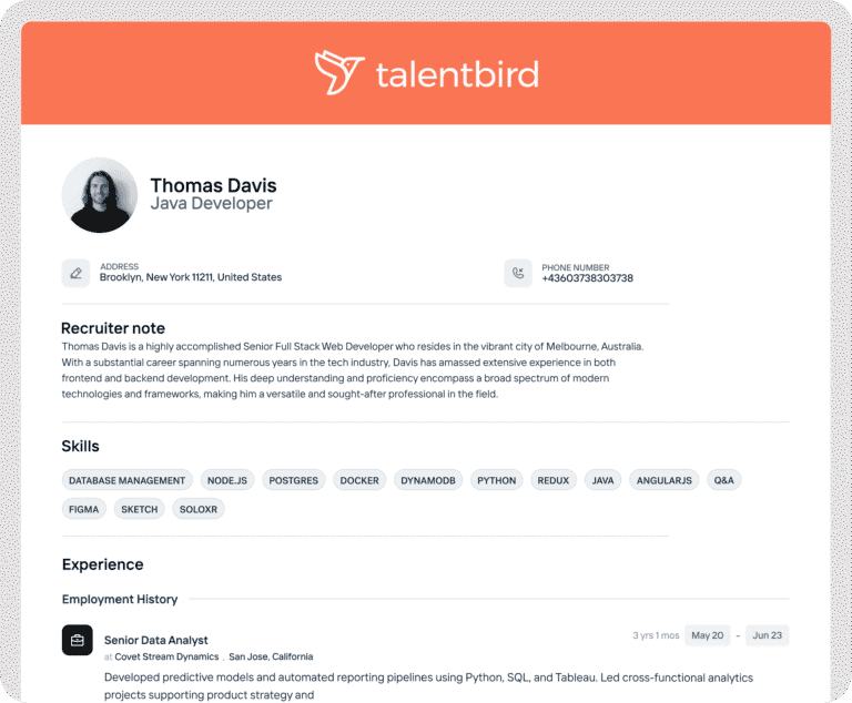 Candidately: Resume builder