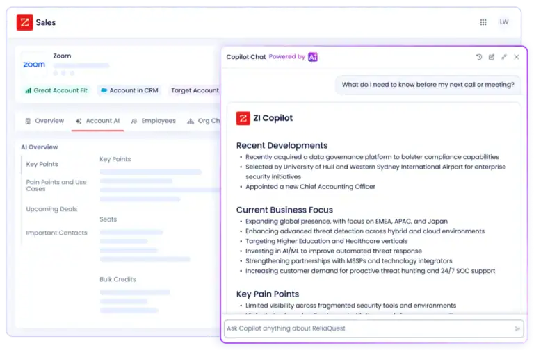 ZoomInfo: Account insights