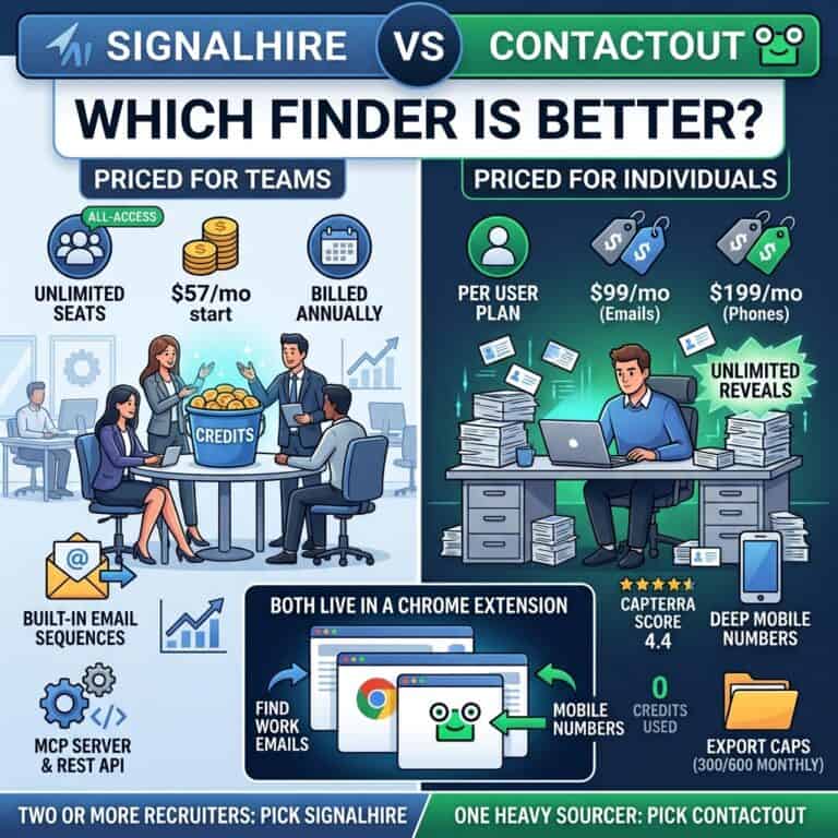 SignalHire vs ContactOut: Which Finder Is Better?