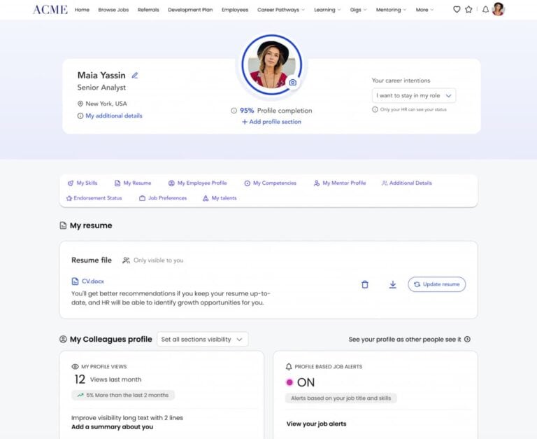 Phenom: Talent marketplace site