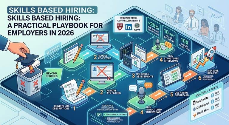 Skills Based Hiring: A Practical Playbook for Employers in 2026