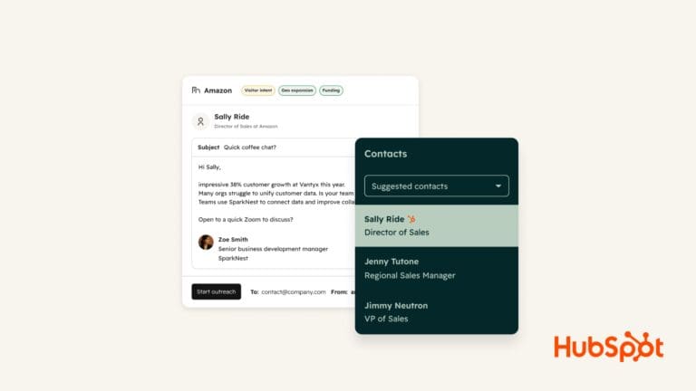 HubSpot: Breeze Prospecting Agent: sourcing contacts
