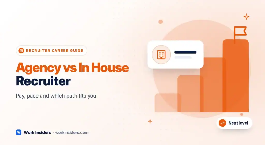 Agency vs In House Recruiter: pay, pace and which path fits you