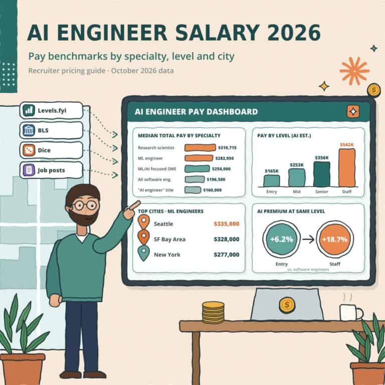 AI Engineer Salary 2026: Pay Benchmarks by Specialty, Level and City
