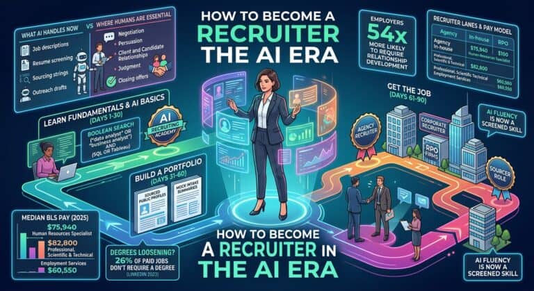 How to Become a Recruiter in the AI Era (2026)