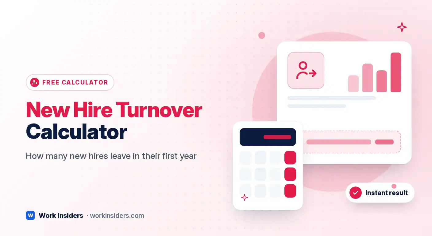 New hire turnover calculator