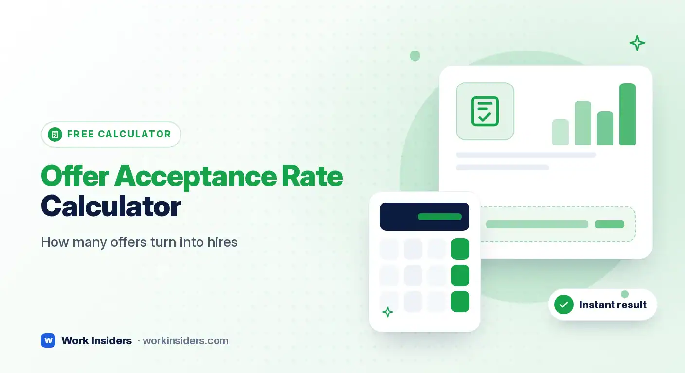 Offer acceptance rate calculator