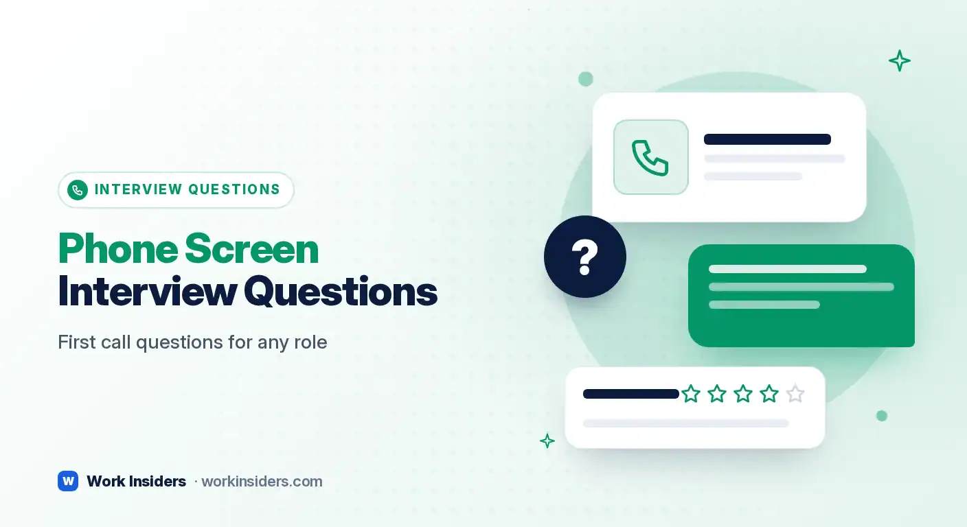 Phone screen interview questions