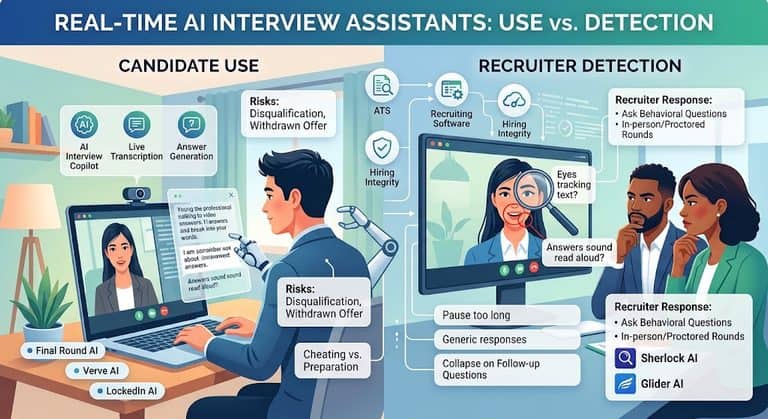 Real Time AI Interview Assistants: What Candidates Use and How Recruiters Spot Them