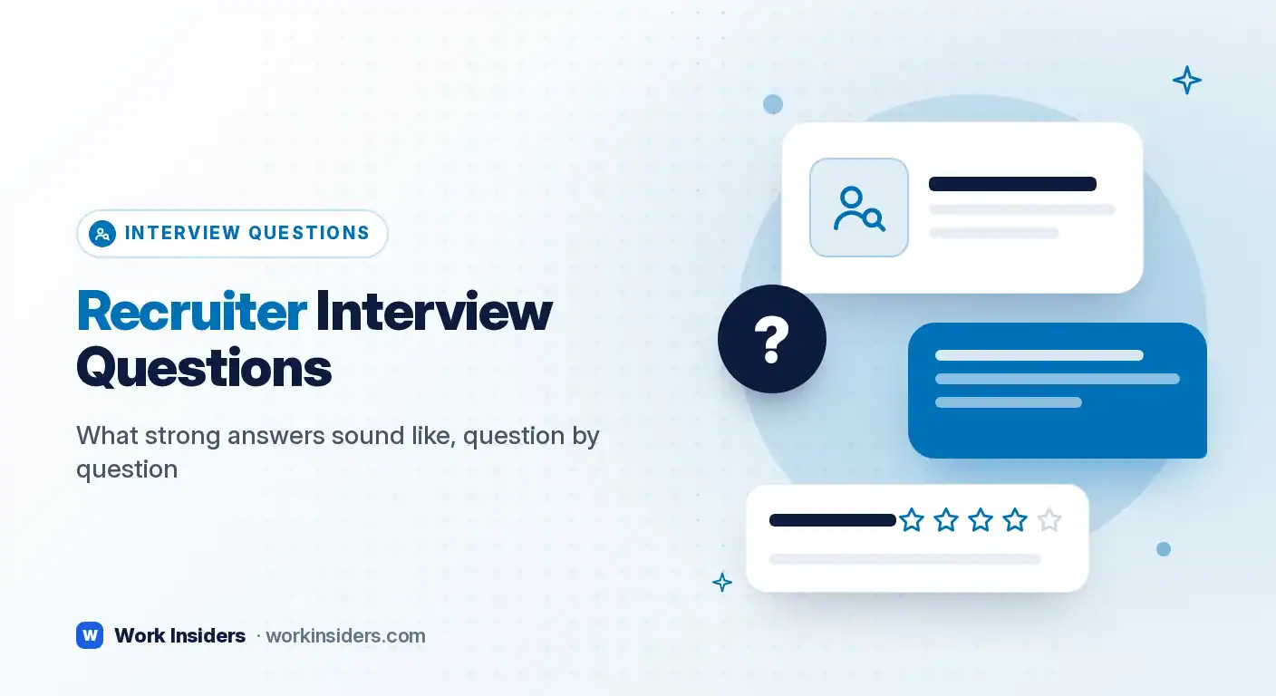Recruiter interview questions
