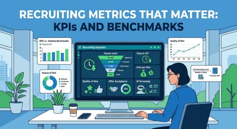 Recruiting Metrics That Matter: Formulas, Benchmarks and AI Era KPIs (2026)